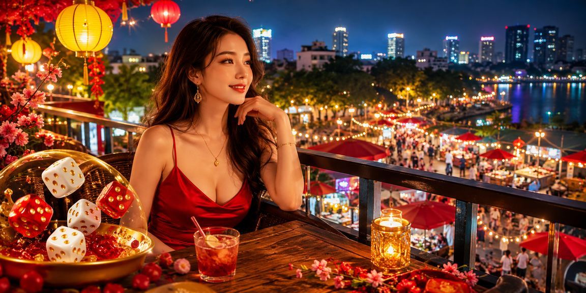 Người chơi Hà Nội thư giãn với cà phê và tham gia tài xỉu trực tuyến trong không gian thành phố