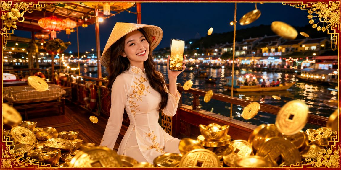 Người dùng tại Phú Quốc nhận thưởng hoàn tiền và khuyến mãi đặc biệt trên điện thoại bên biển