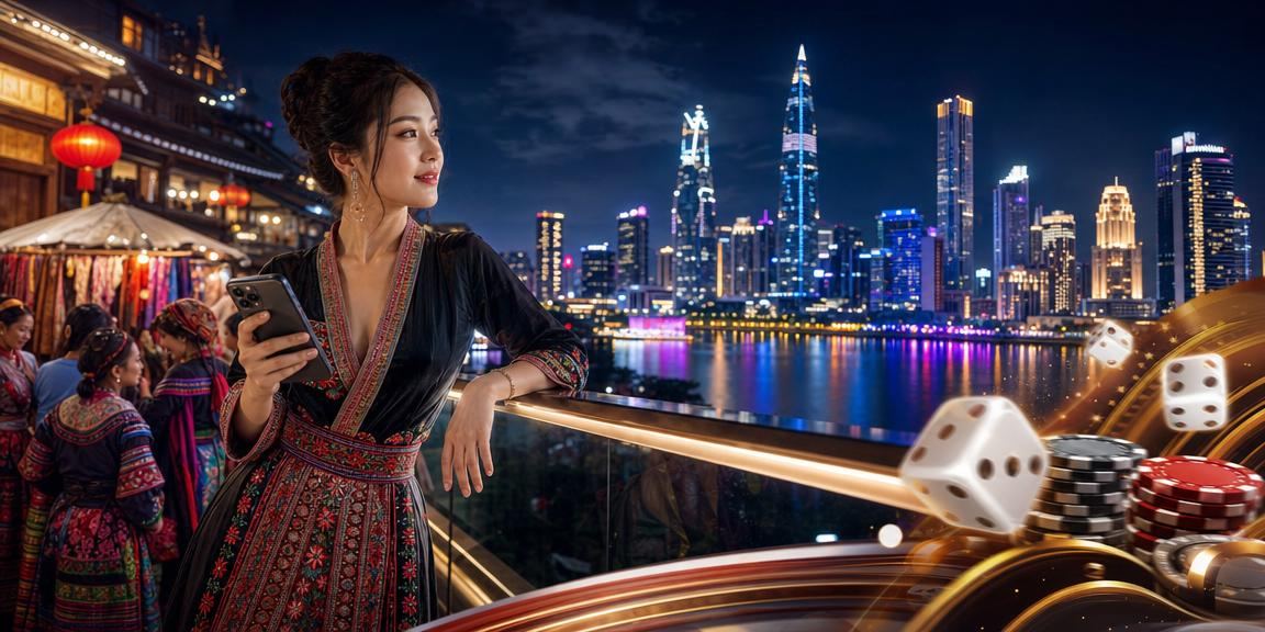 Người chơi tại Sa Pa thư giãn và tham gia trò chơi tài xỉu trực tuyến trong không gian núi rừng
